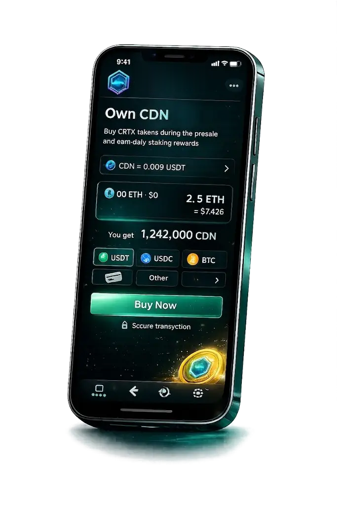 SpxNyxo staking app screen